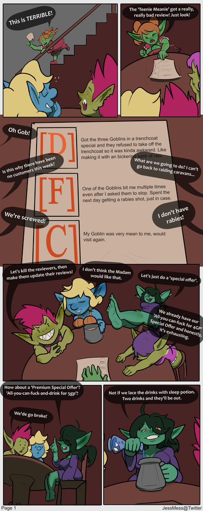 Interspecies Reviewers Comic #1