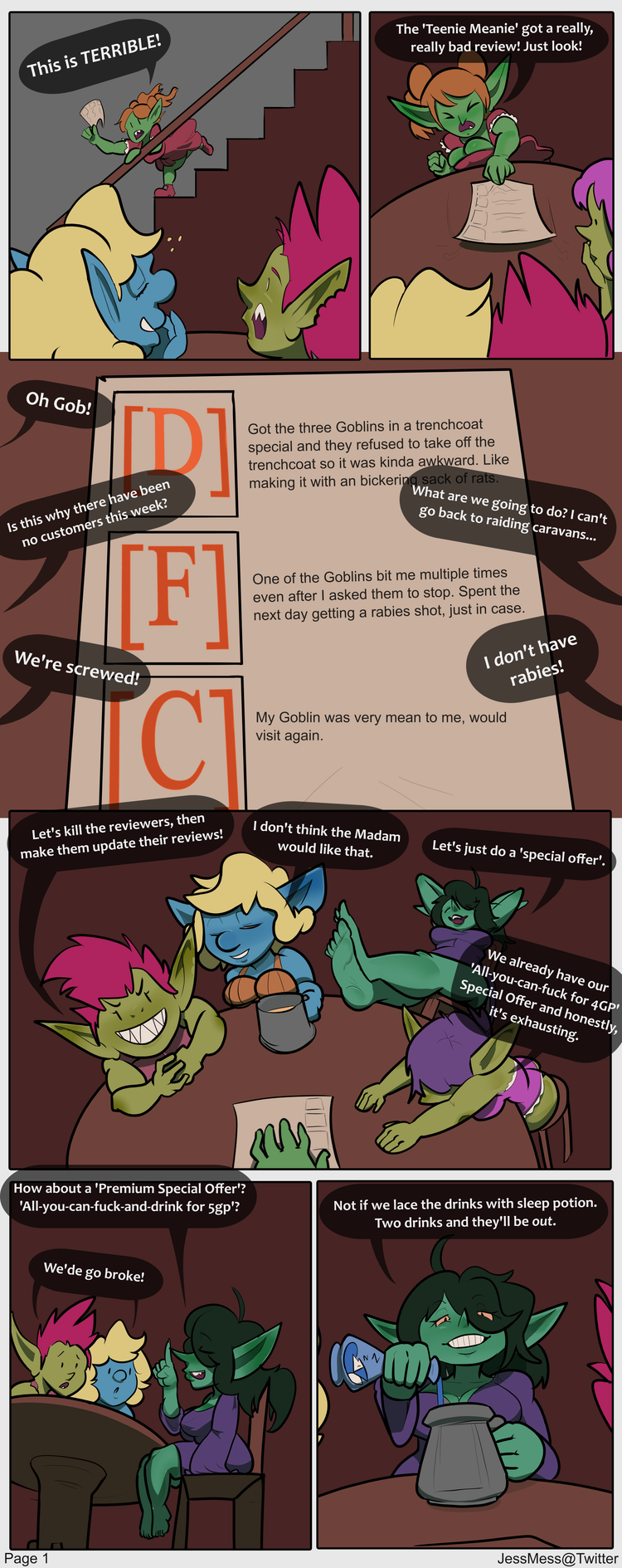 Interspecies Reviewers Comic #1